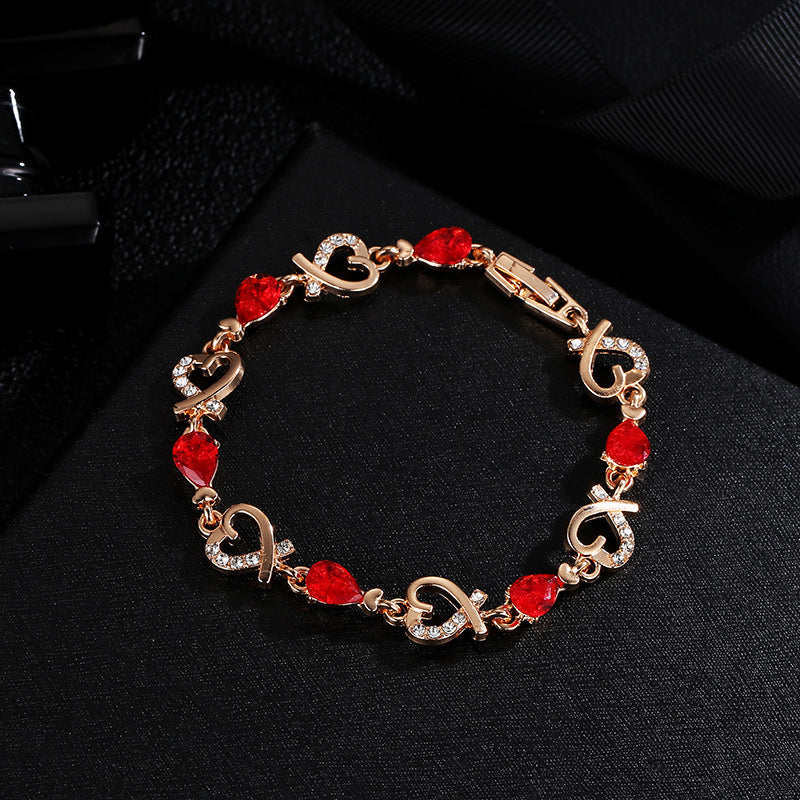 Temperament Heart-shaped Bracelet