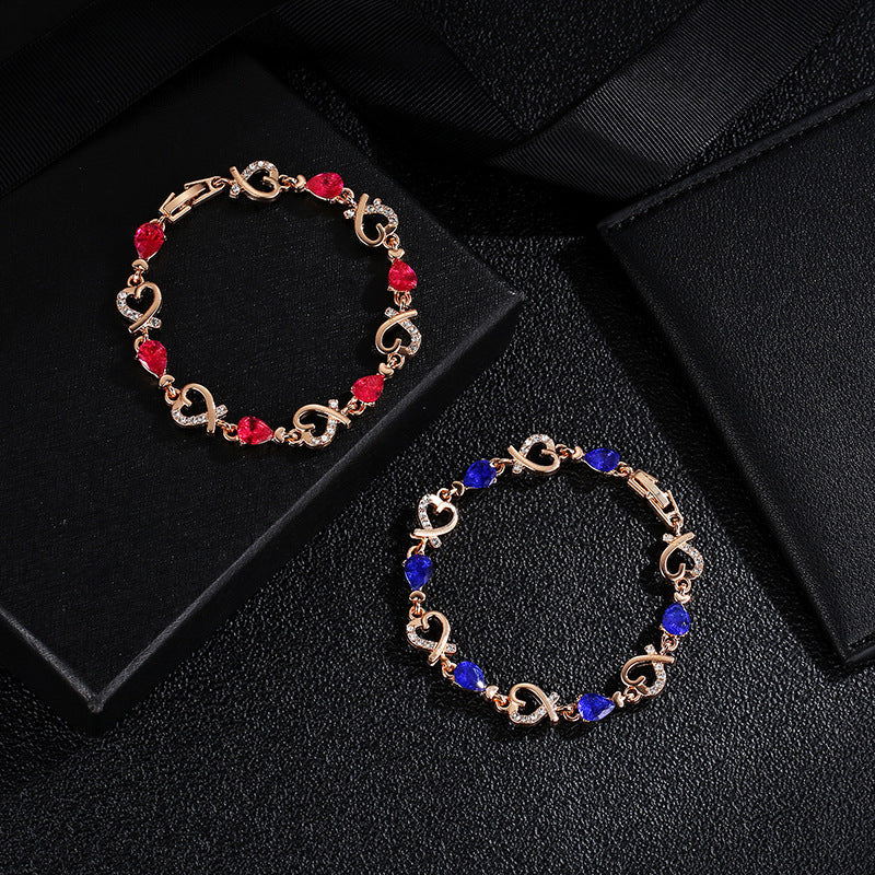 Temperament Heart-shaped Bracelet