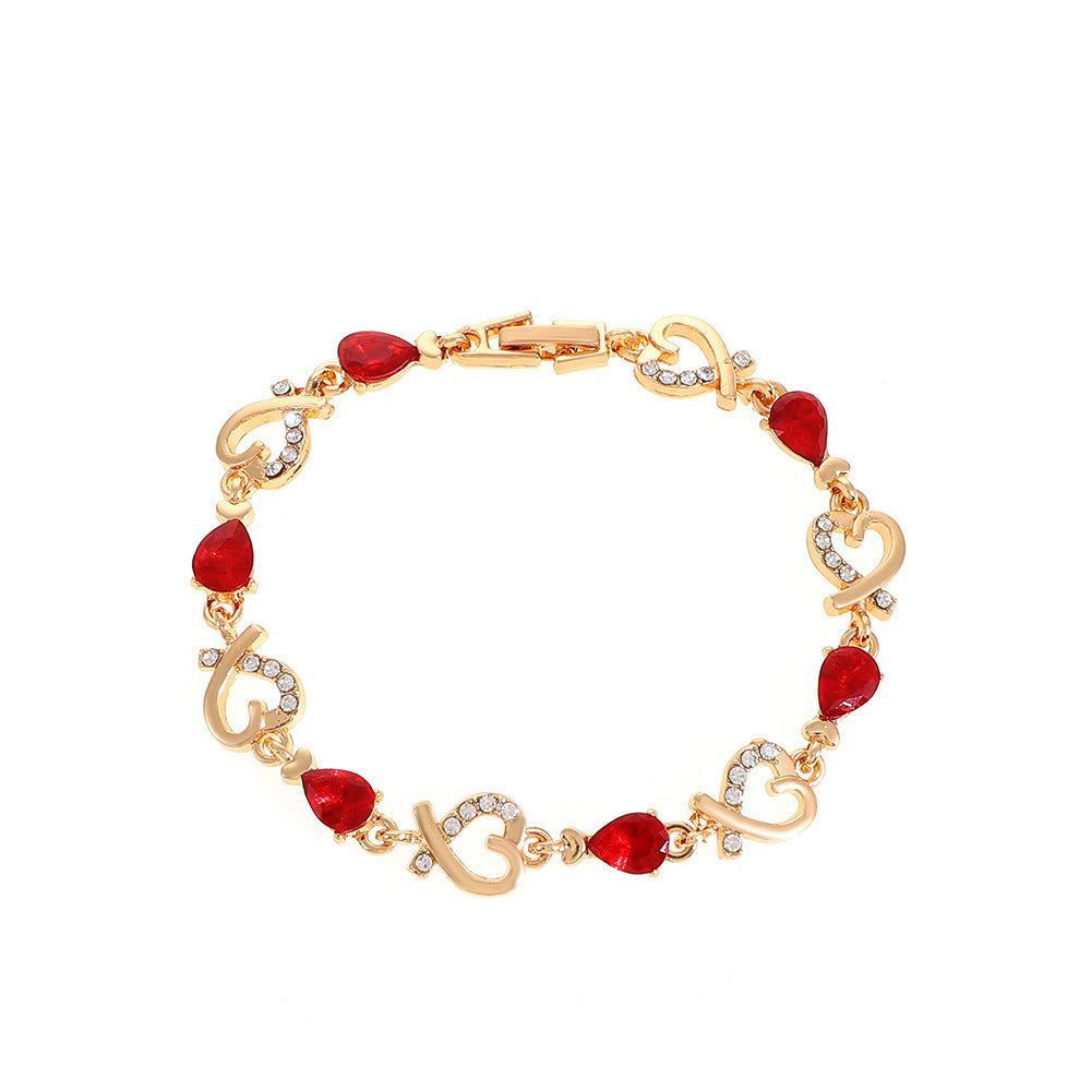 Temperament Heart-shaped Bracelet