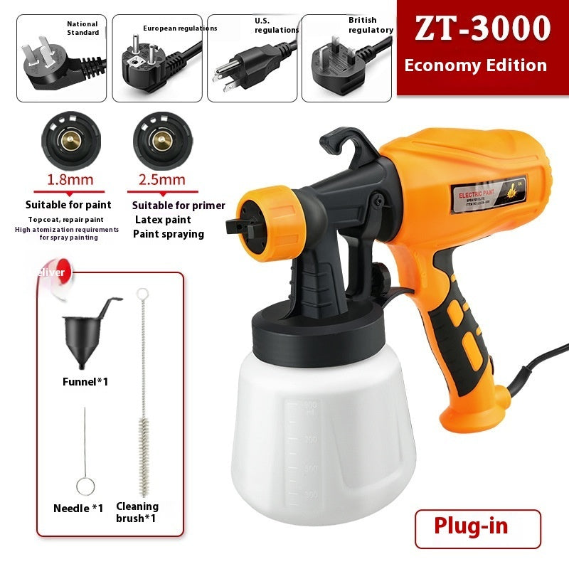 Lithium Electric Spraying Machine Disinfectant Fluid Spray Paint Latex Paint Electric Spray Gun