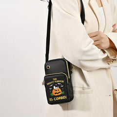 Halloween Pumpkin Pattern Phone Bag