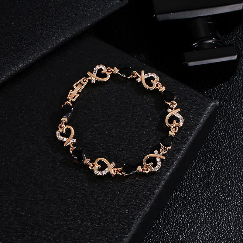 Temperament Heart-shaped Bracelet