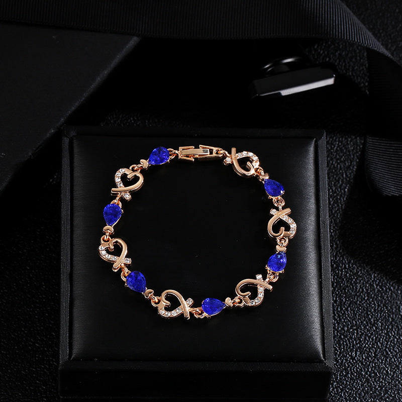 Temperament Heart-shaped Bracelet