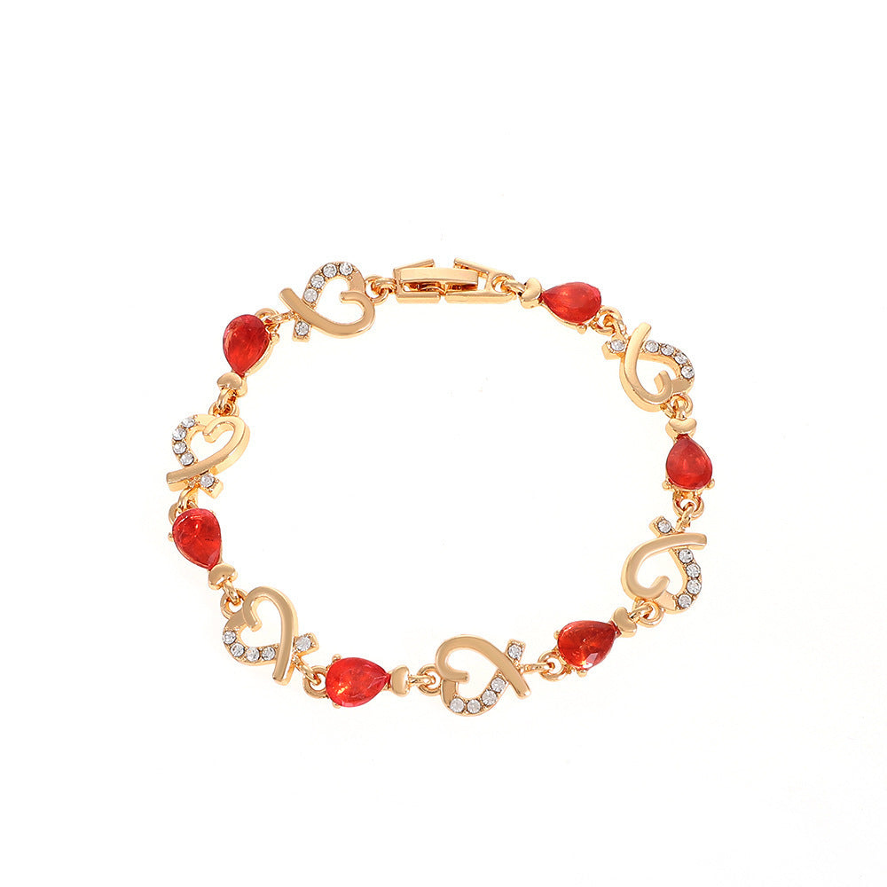 Temperament Heart-shaped Bracelet